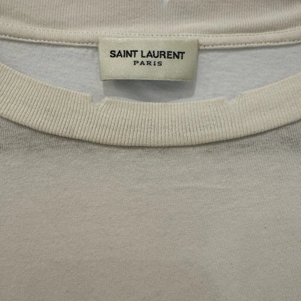 Saint Laurent light pink Short Sleeve Tee size small - Picture 4 of 4